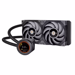 Thermaltake CL-W322-PL12GM-B, Refroidisseur de liquide tout-en-un, 12 cm, 500 tr/min, 2500 tr/min, 28,1 sone, 72,69 m³/h