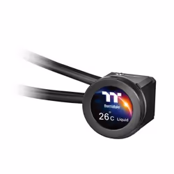 Thermaltake CL-W322-PL12GM-B système de refroidissement d'ordinateur Processeur Refroidisseur de liquide tout-en-un 12 cm Noir, Gris - Vue supplémentaire 5