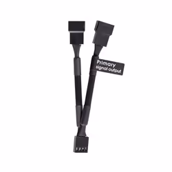 Thermaltake AC-060-CO1OTN-F1, 0,11 m, P4 4-pin, P4 4-pin, Mâle, Femelle, Droit