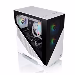 Thermaltake Divider 170 TG Micro Tower Noir, Blanc - Vue supplémentaire 2