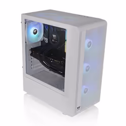 Thermaltake S200 TG ARGB Midi Tower Blanc - Vue supplémentaire 5