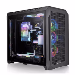 Thermaltake CTE C750, Full Tower, PC, Noir, ATX, EATX, micro ATX, Mini-ITX, ABS, Acier, Verre trempé, Jouer