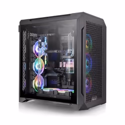Thermaltake CTE C700 Air, Midi Tower, PC, Noir, ATX, EATX, micro ATX, Mini-ITX, ABS, Acier, Multicolore