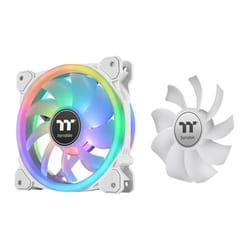 Thermaltake SWAFAN 14 RGB Radiator Fan TT Premium Edition White Boitier PC Refroidisseur d'air 14 cm Blanc 3 pièce(s)