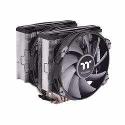 Thermaltake TOUGHAIR 710, Refroidisseur d'air, 14 cm, 500 tr/min, 1400 tr/min, 81,96 cfm, Gris