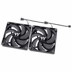 Thermaltake TT CT120 PC Boitier PC Ventilateur Noir 2 pièce(s) - Vue supplémentaire 4
