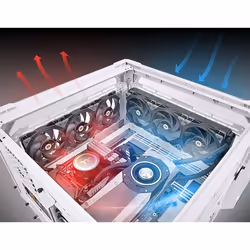 Thermaltake SWAFAN GT12 Boitier PC Refroidisseur d'air 12 cm Noir 3 pièce(s) - Vue supplémentaire 5