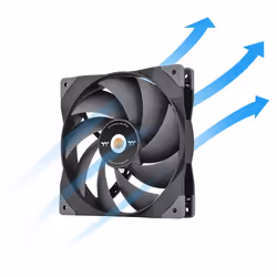 Thermaltake SWAFAN GT14 Boitier PC Ventilateur 14 cm Noir 1 pièce(s)
