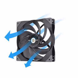 Thermaltake SWAFAN GT14 Boitier PC Ventilateur 14 cm Noir 1 pièce(s) - Vue supplémentaire 4