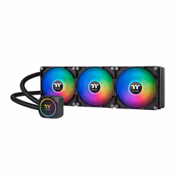 Thermaltake TH420 ARGB Sync, Refroidisseur de liquide tout-en-un, 500 tr/min, 1800 tr/min, 34,7 dB, 84,32 cfm, Noir
