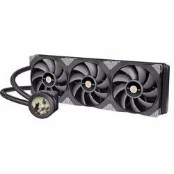Thermaltake TT Toughliquid Ultra 420, Refroidisseur de liquide tout-en-un, 500 tr/min, 2000 tr/min, 33,2 dB, 119,1 cfm, Noir