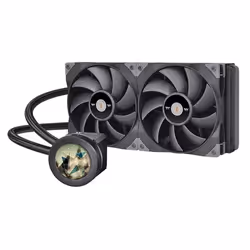 Thermaltake TT Toughliquid Ultra 280, Refroidisseur de liquide tout-en-un, 500 tr/min, 2000 tr/min, 33,2 dB, 119,1 cfm, Noir