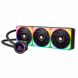 Thermaltake TT Toughliquid Ultra 420, Refroidisseur de liquide tout-en-un, 500 tr/min, 2000 tr/min, 30,7 dB, 107 cfm, Noir