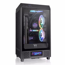 Thermaltake The Tower 200, Mini Tower, PC, Noir, Mini-ITX, 20 cm, 38 cm