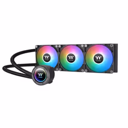 Thermaltake TH420 V2 ARGB, Refroidisseur de liquide tout-en-un, 14 cm, 84,2 cfm, Noir