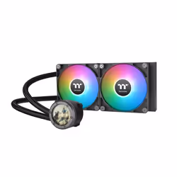 Thermaltake TH240 V2 Ultra, Refroidisseur de liquide tout-en-un, 12 cm, 1500 tr/min, 3000 tr/min, 57,05 cfm, Noir