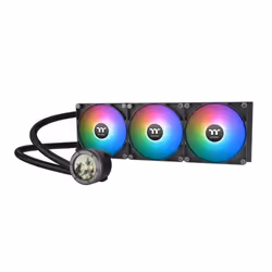 Thermaltake TH420 V2 Ultra ARGB Sync, Refroidisseur de liquide tout-en-un, 500 tr/min, 1800 tr/min, 34,7 dB, 84,32 cfm, Noir