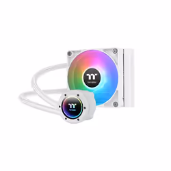Thermaltake TH120 V2 ARGB, Kit de refroidissement du liquide, 12 cm, 57,05 cfm, Blanc