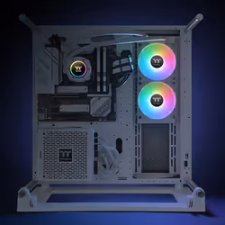 Thermaltake TH240 V2 ARGB Processeur Kit de refroidissement du liquide 24 cm Blanc 1 pièce(s) - Vue supplémentaire 7