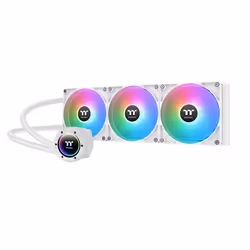 Thermaltake TH420 V2 ARGB, Kit de refroidissement du liquide, 84,32 cfm, Blanc