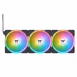 Thermaltake SWAFAN EX12 ARGB Boitier PC Refroidisseur d'air 12 cm Blanc 3 pièce(s) - Vue supplémentaire 4