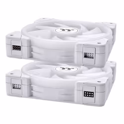 Thermaltake SWAFAN EX12 ARGB Boitier PC Refroidisseur d'air 12 cm Blanc 3 pièce(s)