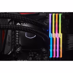 G.Skill Trident Z RGB (For AMD) F4-3200C16Q-32GTZRX module de mémoire 32 Go 4 x 8 Go DDR4 3200 MHz - Vue supplémentaire 4