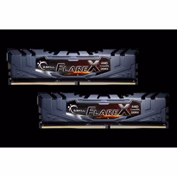 G.Skill Flare X (for AMD) F4-3200C16D-16GFX, 16 Go, 2 x 8 Go, DDR4, 3200 MHz, 288-pin DIMM