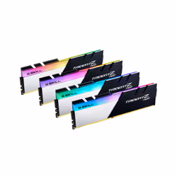 G.Skill Trident Z F4-3200C16Q-64GTZN, 64 Go, 4 x 16 Go, DDR4, 3200 MHz
