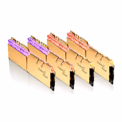 G.Skill Trident Z Royal F4-3600C16Q-32GTRGC, 32 Go, 4 x 8 Go, DDR4, 3600 MHz, 288-pin DIMM