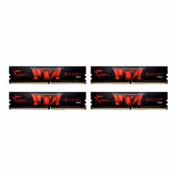 G.Skill Aegis F4-3200C16Q-32GIS, 32 Go, 4 x 8 Go, DDR4, 3200 MHz, 288-pin DIMM
