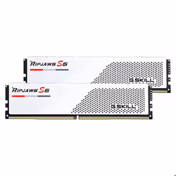 G.Skill Ripjaws S5 F5-6000J3648D16GX2-RS5W, 32 Go, 2 x 16 Go, DDR5, 6000 MHz, 288-pin DIMM