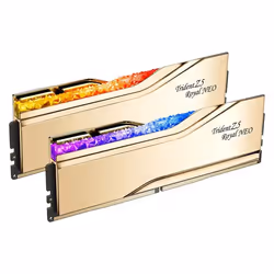 Barrettes de RAM G.Skill Trident Z5 Royal Neo 32 Go DDR5 8000 MHz CL38 kit dual channel 2 x 16 Go optimisées pour AMD.