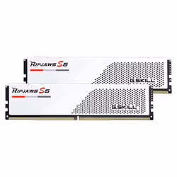 G.Skill RipJaws S5 Low Profile 32 Go (2 x 16 Go) DDR5 6000 MHz CL28 - Blanc - Kit Dual Channel 2 barrettes de RAM DDR5 PC5-48 ...