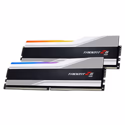 RAM DDR5 - G.Skill - Trident Z5 RGB - 32 Go - 6000 MHz - CL28 - Argent