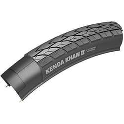 Pneu de vélo - KENDA - Khan II - Noir - 26 X 175 - Durable et solide