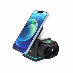 Energizer WCP307 chargeur d'appareils mobiles Écouteurs, Smartphone, Smartwatch Noir USB Recharge sans fil Charge rapide Intérieure - Vue supplémentaire 7