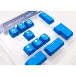 Ducky Double-Shot, Capuchon de clavier, Téréphtalate de polybutylène (pbt0, Bleu