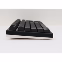 Ducky One 2 White LED clavier USB Allemand Noir, Blanc