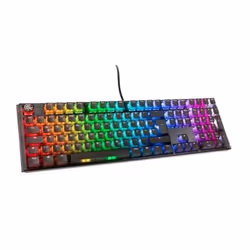 Clavier de gaming - Ducky - One 3 Aura Black - Rétroéclairage RGB LED - Ergonomique - Mécanique