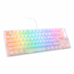 Clavier gaming - DUCKY - Ducky One 3 Aura White TKL - Rétroéclairage RGB LED - Design compact TKL - Filaire