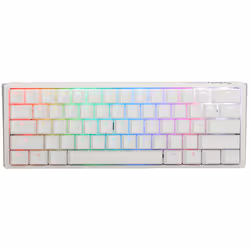 Ducky One 3 Mini, Mini, USB, Clavier mécanique, LED RGB, Blanc