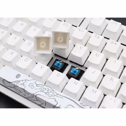 Ducky ONE 2 White Edition clavier USB Allemand Blanc
