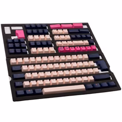 Keycaps - DUCKY - PBT Double-Shot Set Fuji - Personnalisation - Durabilité - Esthétique