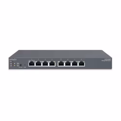 EnGenius ECS1008P, Géré, L2, Gigabit Ethernet (10/100/1000), Full duplex, Connexion Ethernet, supportant l'alimentation via c ...