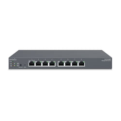 EnGenius ECS1008P commutateur réseau Géré L2 Gigabit Ethernet (10/100/1000) Connexion Ethernet, supportant l'alimentation via ce port (PoE) Noir