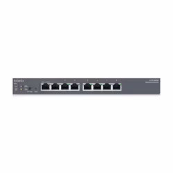 EnGenius ECS1008P commutateur réseau Géré L2 Gigabit Ethernet (10/100/1000) Connexion Ethernet, supportant l'alimentation via ce port (PoE) Noir