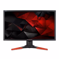 Acer XB Predator XB281HK, 71,1 cm (28"), 3840 x 2160 pixels, LED, LED, 1 ms, Noir, Rouge