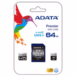 ADATA SDXC 64GB 64 Go UHS Classe 10