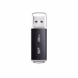 Silicon Power Blaze B02, 256 Go, USB Type-A, 3.2 Gen 1 (3.1 Gen 1), Casquette, 8 g, Noir